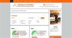 Desktop Screenshot of perdanaproperti.com